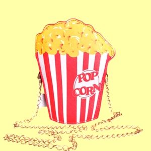 Popcorn Bucket Crossbody Bag
